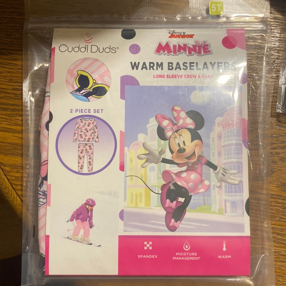 Brand new Minnie Mouse baselayers